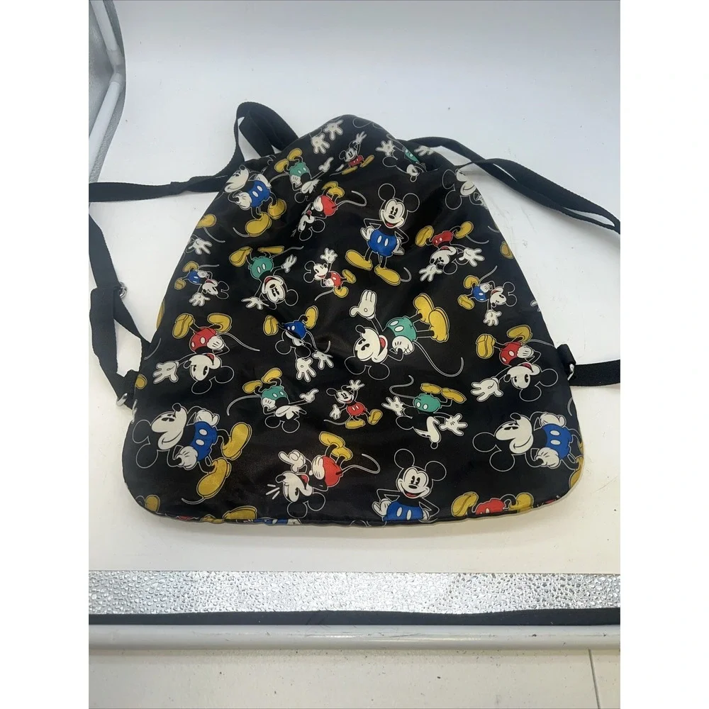 Walt Disney World Parks‎ Mickey Mouse Drawstring Cinch Bag Sack Pack Backpack